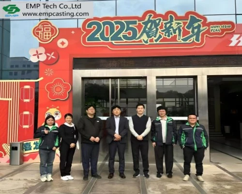 Advancing global partnerships: EMP Casting hosts Korean customers for factory visit